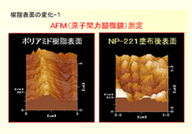 AFM(原子間顕微鏡)測定